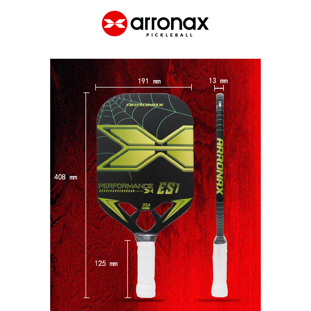 Performance ES1 Carbon Fiber Pickleball Paddle (13mm)