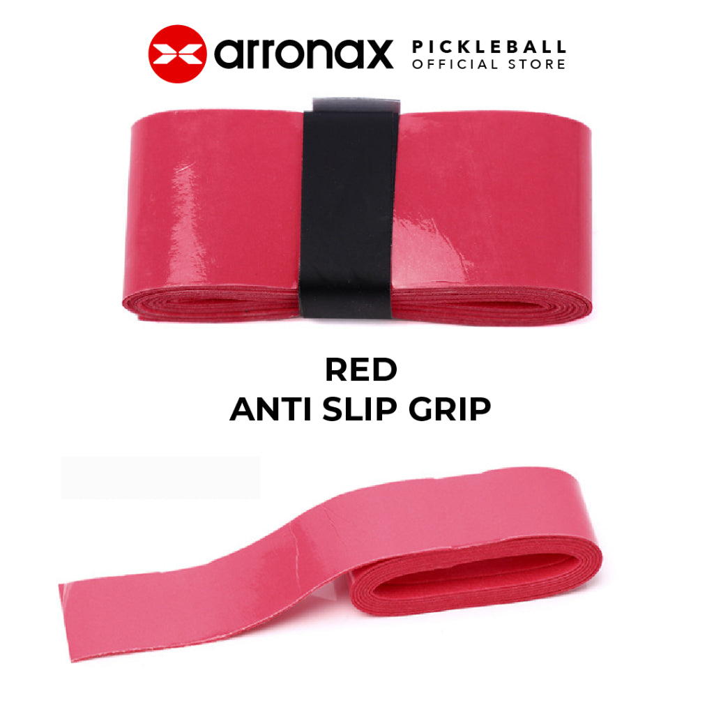 Arronax Premium PU Leather Pickleball Grip Sweat-Absorbing Non-Slip Ribbed for Superior Comfort