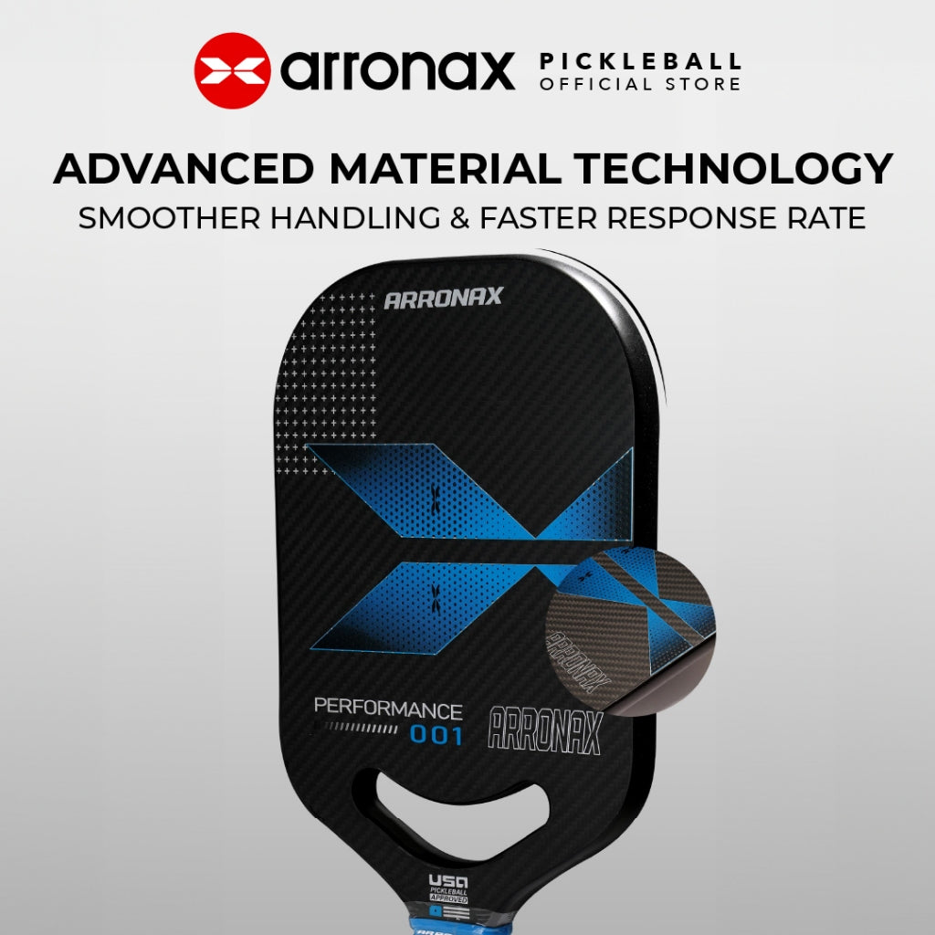 ARRONAX Performance 001 3k Carbon Fiber Pickleball Paddle (13mm/20mm)