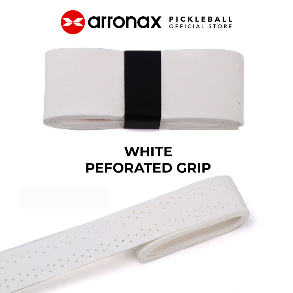 Arronax Premium PU Leather Pickleball Grip Sweat-Absorbing Non-Slip Ribbed for Superior Comfort