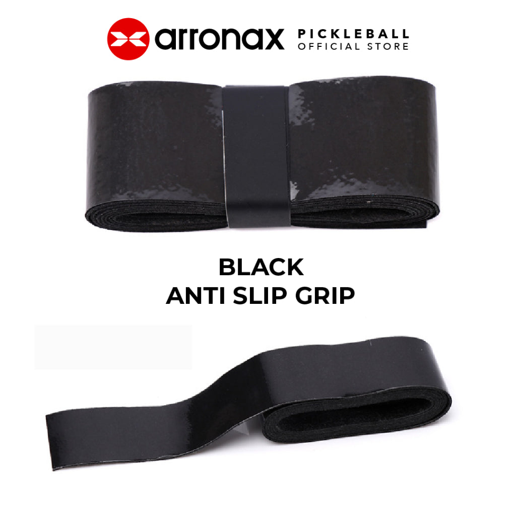 Arronax Premium PU Leather Pickleball Grip Sweat-Absorbing Non-Slip Ribbed for Superior Comfort