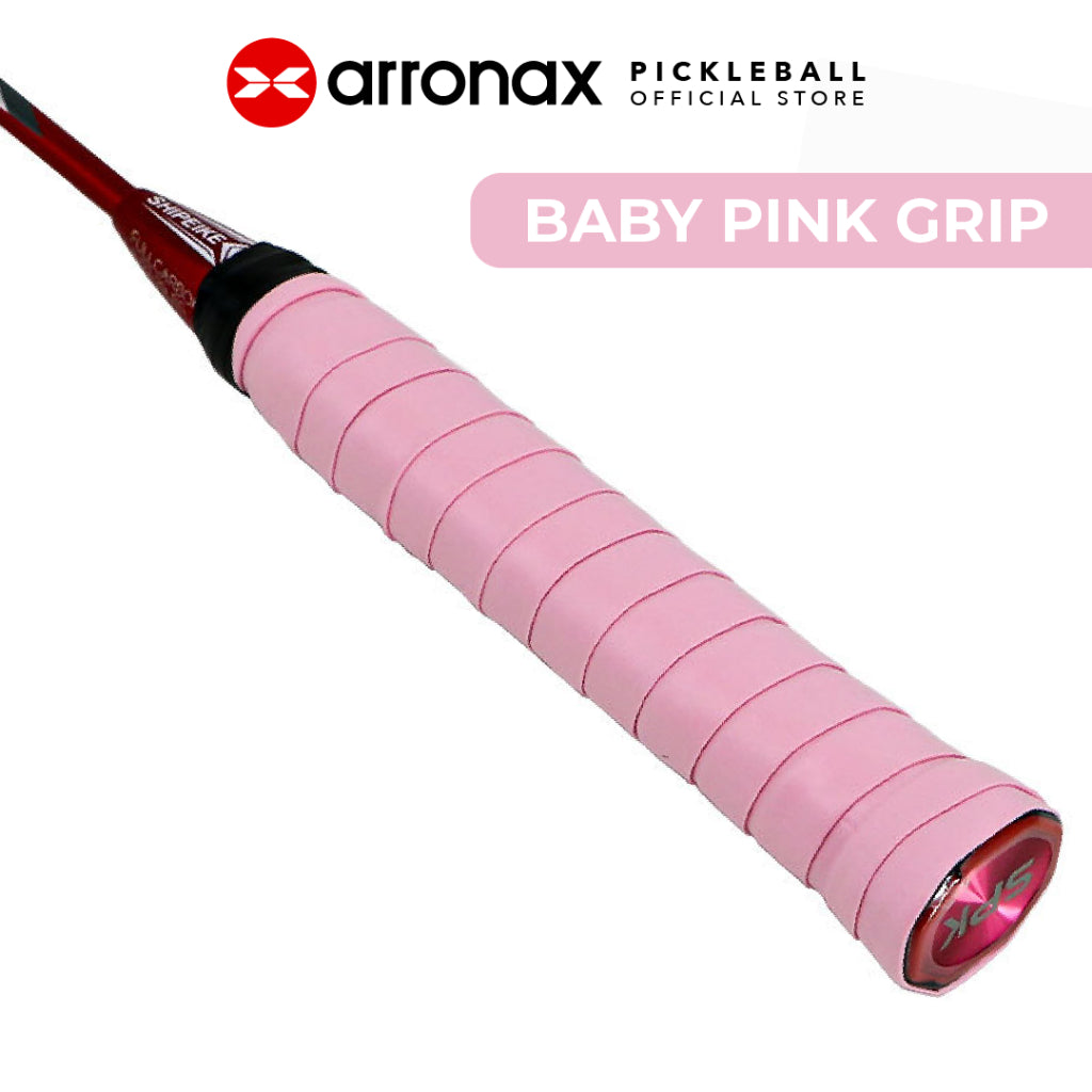 Arronax Premium PU Leather Pickleball Grip Sweat-Absorbing Non-Slip Ribbed for Superior Comfort