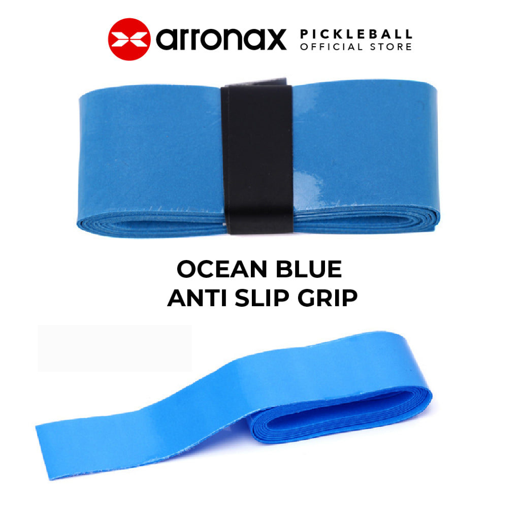 Arronax Premium PU Leather Pickleball Grip Sweat-Absorbing Non-Slip Ribbed for Superior Comfort