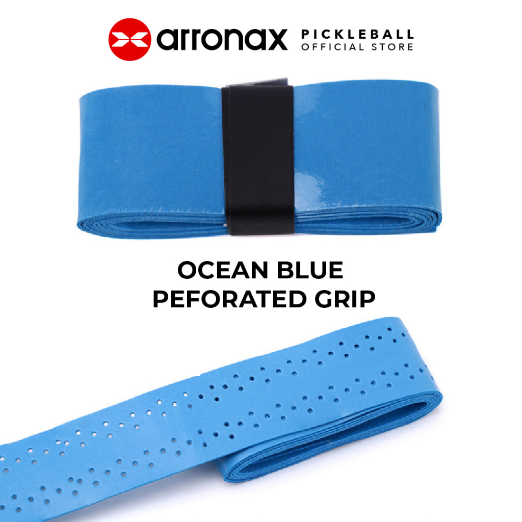 Arronax Premium PU Leather Pickleball Grip Sweat-Absorbing Non-Slip Ribbed for Superior Comfort