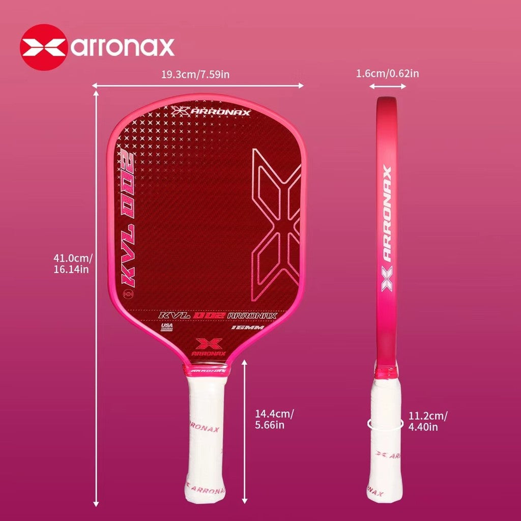 ARRONAX KVL002 Upgraded Premium Kevlar Pickleball Paddle (16mm)